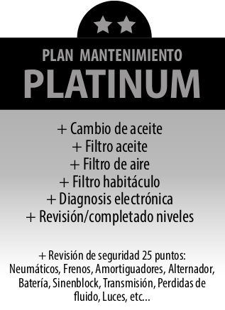 Plan de Mantenimiento Platinum